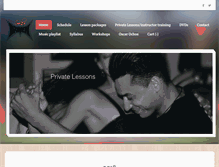 Tablet Screenshot of miamisalsadriven.com